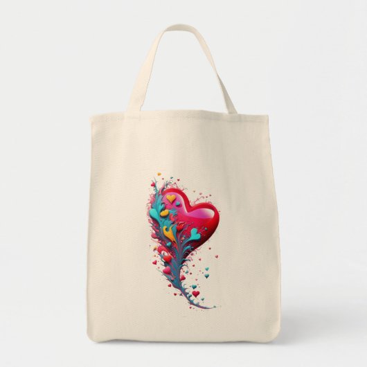 Bereik haar met je hart II Tote Bag (Voorkant)