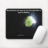 bereik hoger, soms moet je door ... muismat (Met muis)