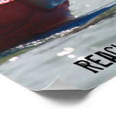 Bereik je Doelen - Surfen Poster (Hoek)