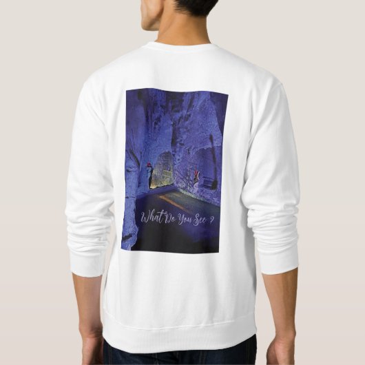 Bereik je doelen Sweatshirt (Achterkant)