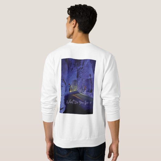 Bereik je doelen Sweatshirt (Achterkant volledig)