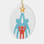 Bereik je dromen keramisch ornament (Rechts)