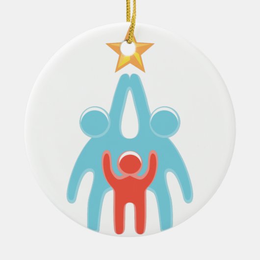 Bereik je dromen keramisch ornament (Voorkant)