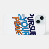 Bereik Je Top iPhone 15 Case (Achterkant horizontaal)