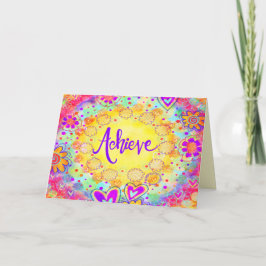 Bereik leuke bloemkleur Inspiratie Trendy Kaart