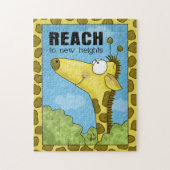 Bereik naar New Heights Giraffe Legpuzzel (Verticaal)