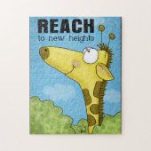 Bereik naar New Heights Giraffe Legpuzzel (Verticaal)