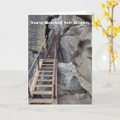 Bereik New Heights Gefeliciteerd Kaart (Gele Bloem)