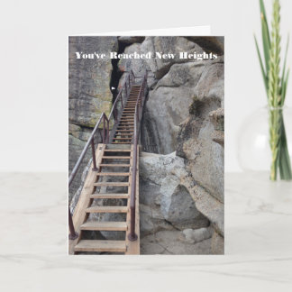 Bereik New Heights Gefeliciteerd Kaart