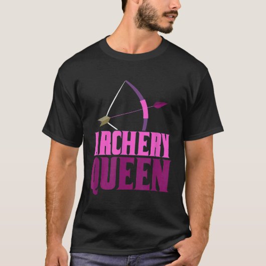 Bereik Queen Boogschutter Jager Boog Pijl Jager Sp T-shirt (Voorkant)