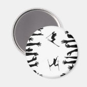 Bereik ski magneet (Voorkant / Achterkant)