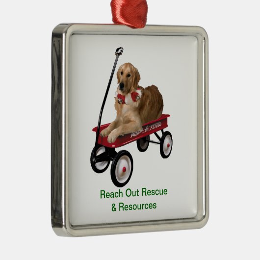 Bereik uit de reddingwagon metalen ornament (Rechts)