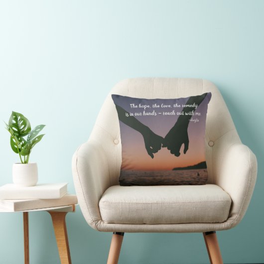 Bereik uit met mij kussen (Stoel)