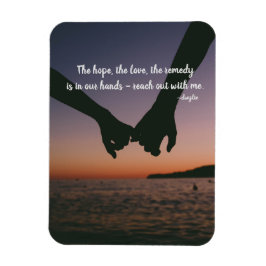 Bereik uit met mij magneet