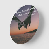 Bereik uit met mij ronde klok (Hoek)