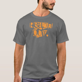 bereik uit. t-shirt