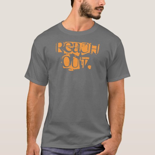 bereik uit. t-shirt (Voorkant)