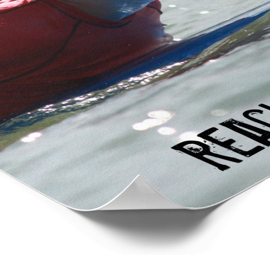 Bereik uw doelstellingen - Surfen Poster (Hoek)