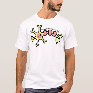 Bereik uw potentieel - Schattige Neuron - Psycholo T-shirt