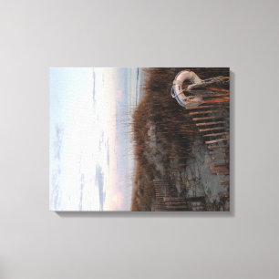 Bereik van Beacon Canvas Afdruk