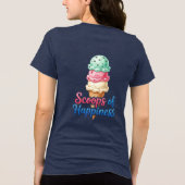 Bereik van Geluk Tri-Blend Shirt (Achterkant)