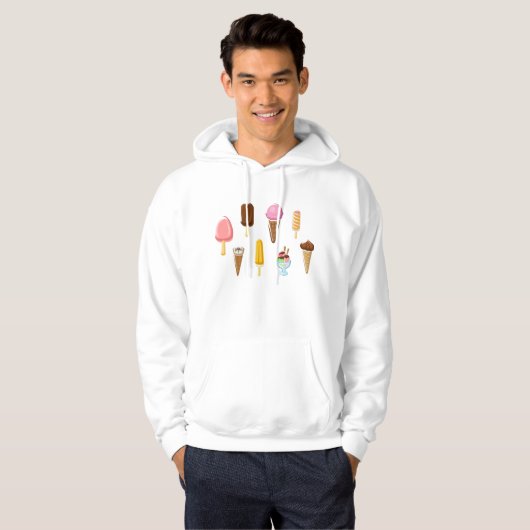 Bereik van ijsklokken hoodie (Voorkant volledig)