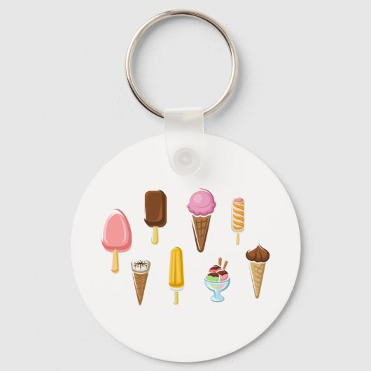 Bereik van ijsklokken sleutelhanger (Voorkant)