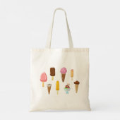 Bereik van ijsklokken tote bag (Achterkant)