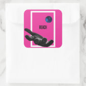 BEREIK VIERKANTE STICKER (Tas)