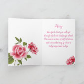 Bereik voor de Cure Collectie: Wees moedig Kaart (Binnen)