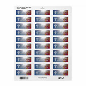 Bereik voor de Hemeldoop MET KRUIS Etiket (Full Sheet)