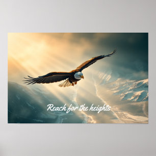 Bereik voor de hoogtes   poster