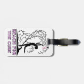 Bereik voor de kuur bagagelabel (Achterkant horizontaal)