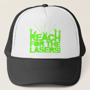 Bereik voor de lasers trucker pet