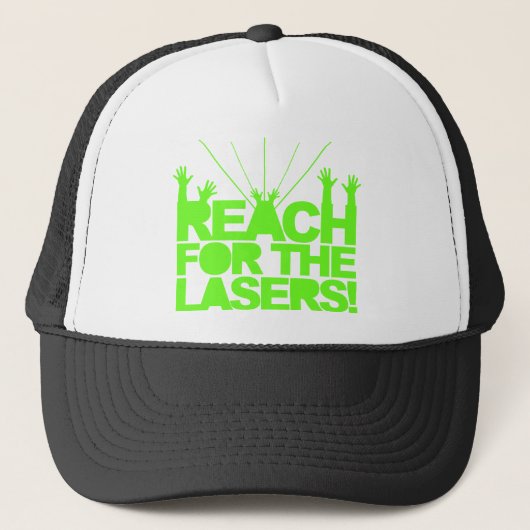 Bereik voor de lasers trucker pet (Voorkant)