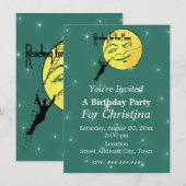 Bereik voor de Moon Birthday Man Ladder White Star Kaart (Voorkant / Achterkant)