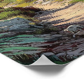 Bereik voor de Piek: Pikes Peak, Colorado Poster (Hoek)