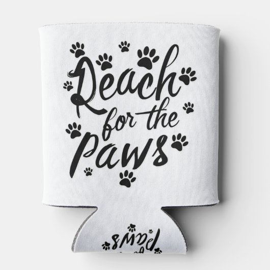 Bereik voor de pols-typografie blikjeskoeler (Achterkant)