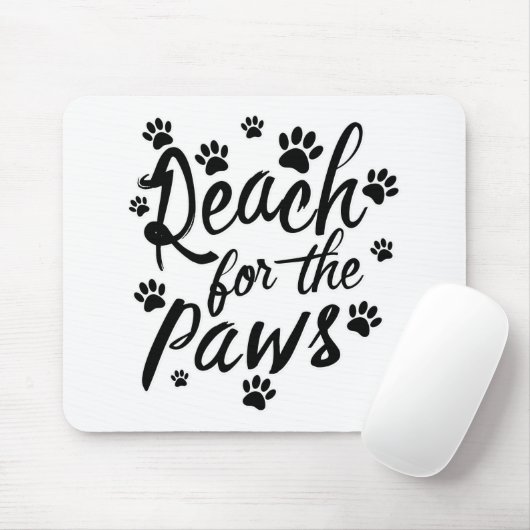 Bereik voor de pols-typografie muismat (Met muis)