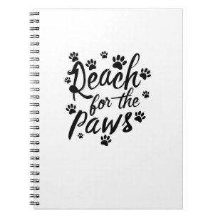 Bereik voor de pols-typografie notitieboek