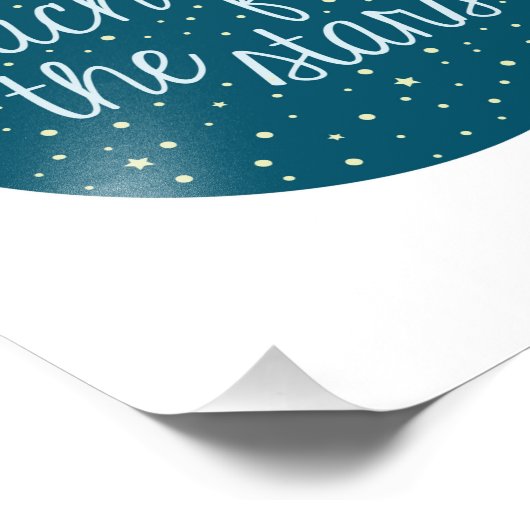 Bereik voor de ruimtemuur foto afdruk (Hoek)