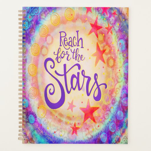 Bereik voor de Stars Inspirerend Planner (Voorkant)