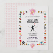 Bereik voor de Stars Motivatie Verjaardag Kaart (Voorkant / Achterkant)