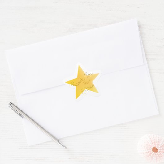 Bereik voor de Stars Sticker (Envelop)