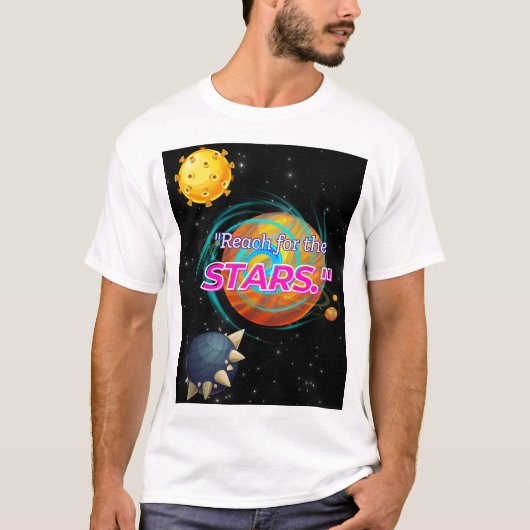 BEREIK VOOR DE STARS T-SHIRT (Voorkant)