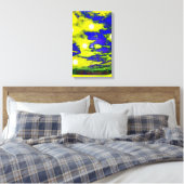 Bereik voor de sterren canvas afdruk (Insitu (Slaapkamer))