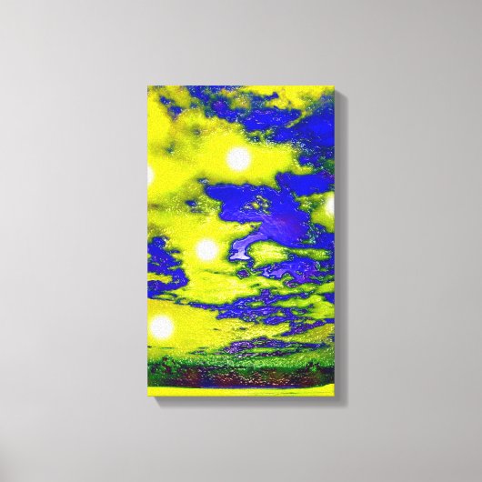 Bereik voor de sterren canvas afdruk (Voorkant)