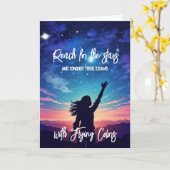 Bereik voor de sterren GCSE ALevel SAT Kaart (Gele Bloem)