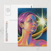 Bereik voor de sterren - Inspirerend Briefkaart (Voorkant / Achterkant)