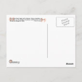 Bereik voor de sterren - Inspirerend Briefkaart (Achterkant)